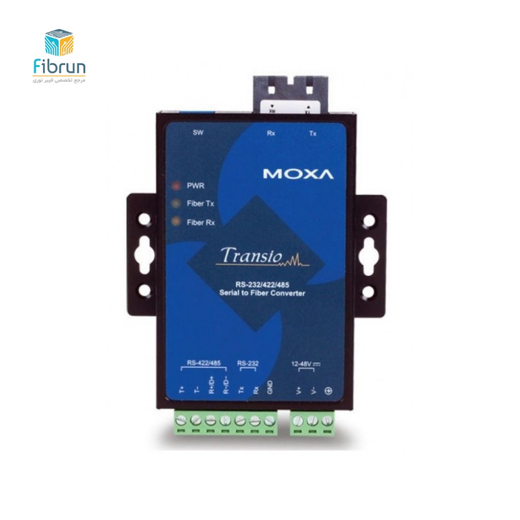 مبدل سریال به فیبر نوری صنعتی موگزا MOXA TCF-142-M-SC Serial to Fiber Converter